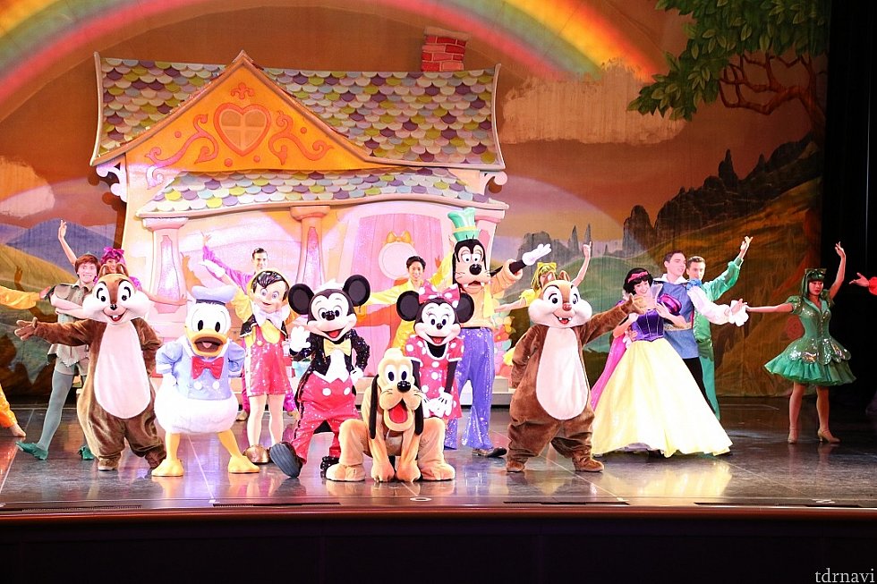 ディズニーの仲間たち勢揃い!期待は盛り上がります♪