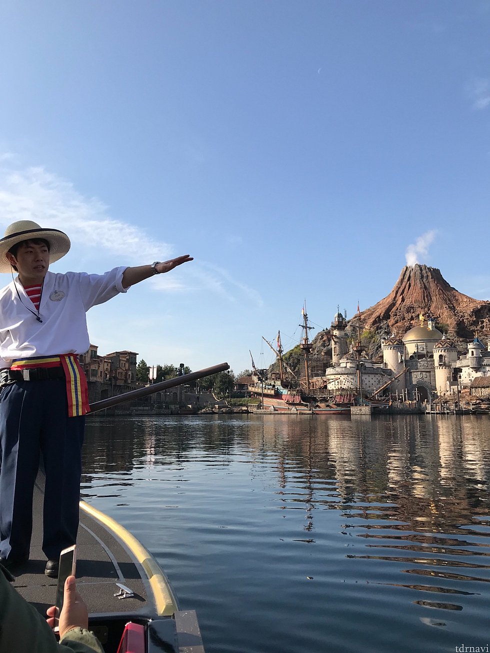 その後ゴンドラへ。穏やかでのどかです。