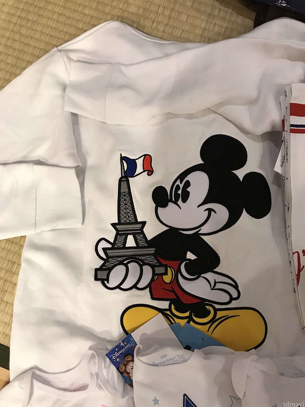 背中はこんな感じです。
写真が雑ですみません。。
