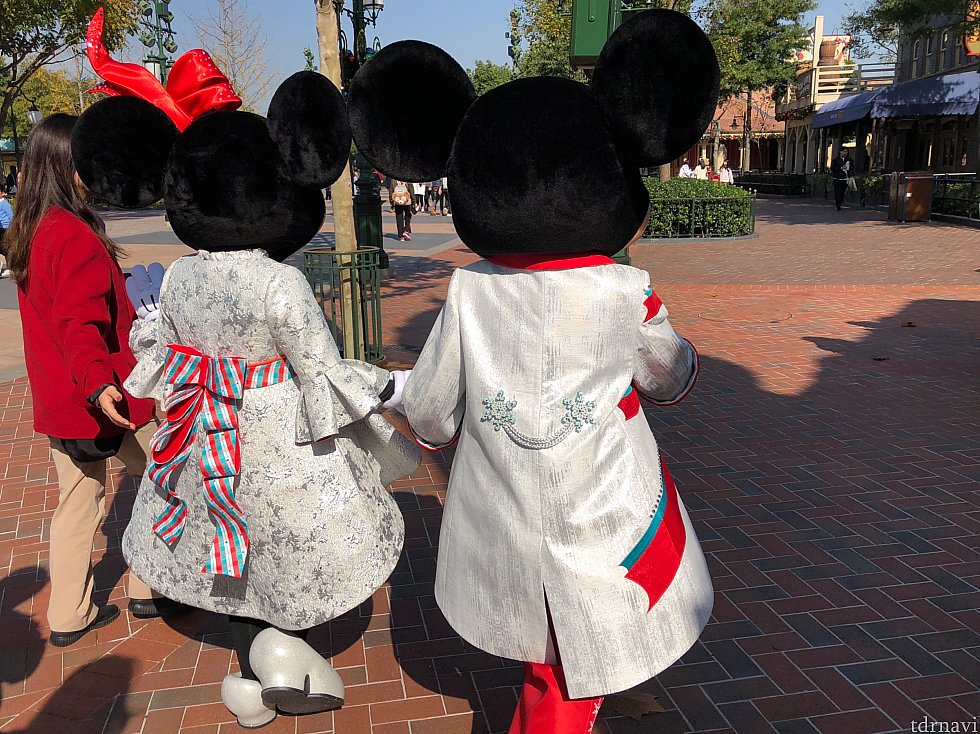 後ろ姿も凝っていて素晴らしいコスチューム!!リボン可愛いぃぃ♡