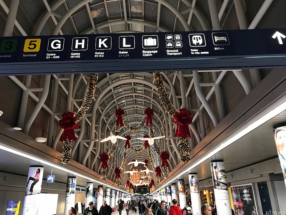 シカゴ空港です