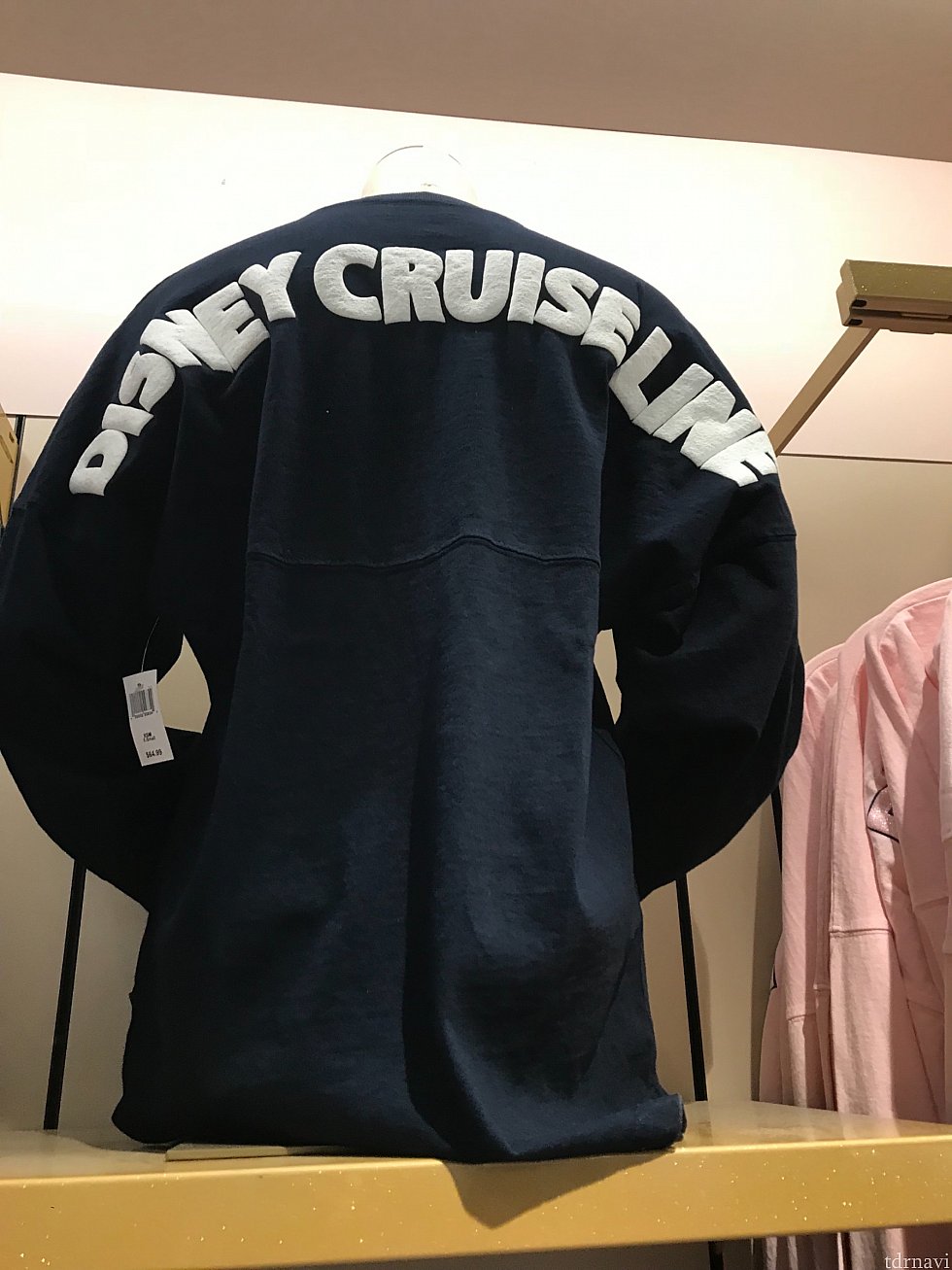 ディズニークルーズライン限定 スピリットジャージ
一番人気でした!!