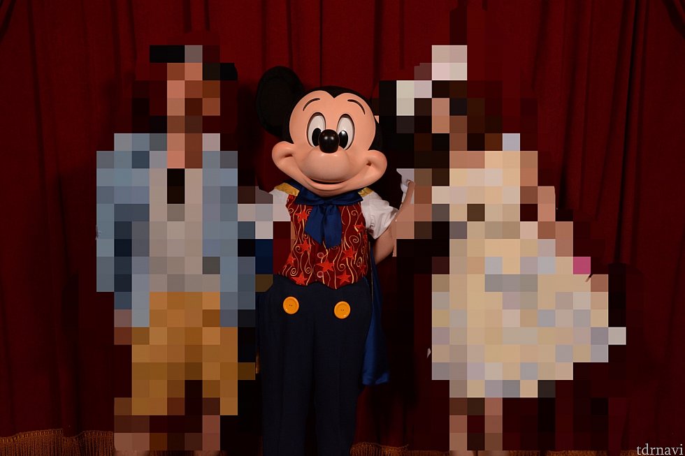 チーズ!と言いながら写真撮ってくれました。