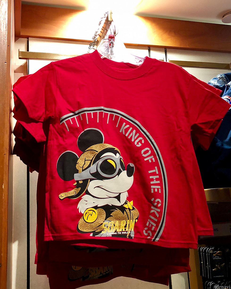 子供用と大人用があるTシャツ。赤い色がなかなか良いです。