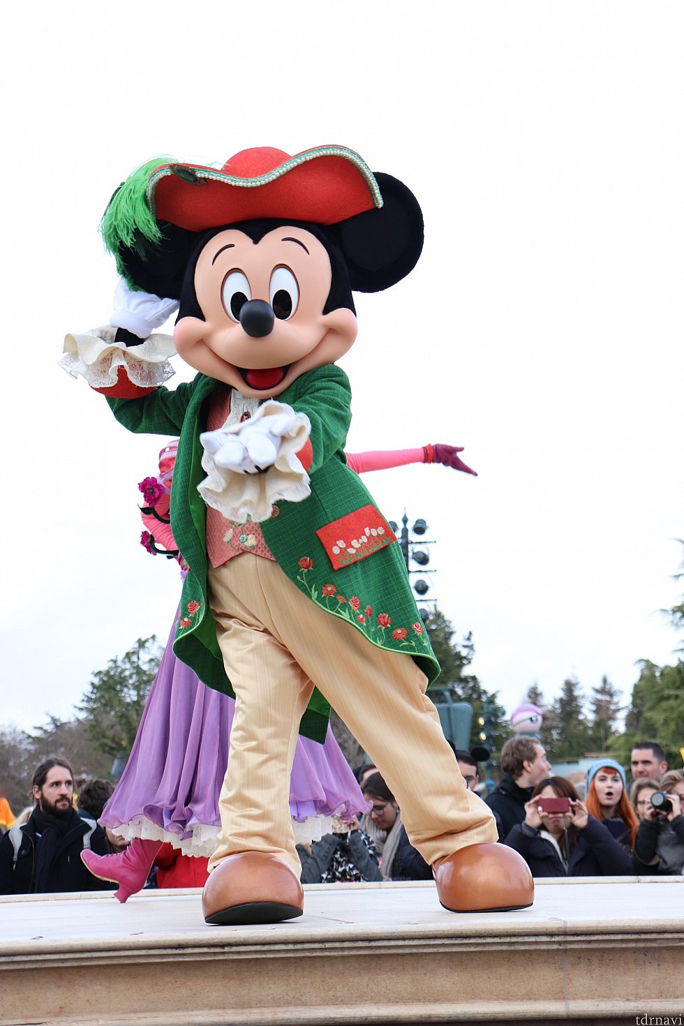 プリンセスチームリーダーミッキーです!オシャレ過ぎますね😍