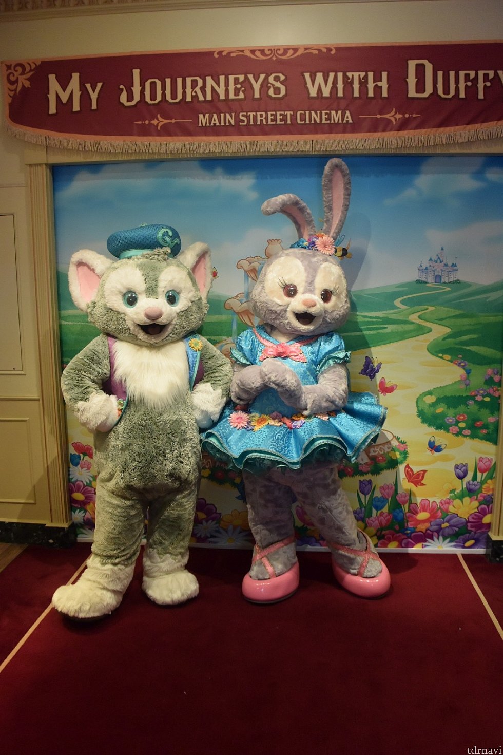 ステラルー&ジェラトーニ
ルーちゃんのお耳のお花もイースター仕様のお花に😍