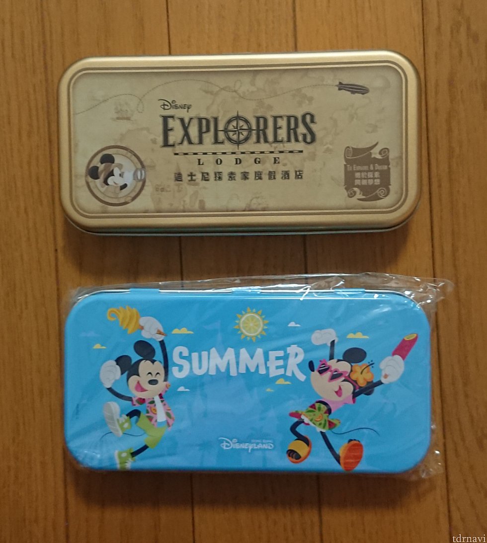 中身はディズニーホテルと一緒でした。