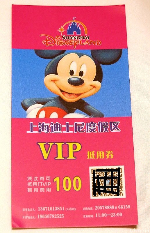 割引券と思います。でも朝いちから行くなら,5月GWではない月曜でも「窓口で買ってられない」状況でした。入園して速攻でチケットをアプリに紐付けしてFPをとらないと。。。