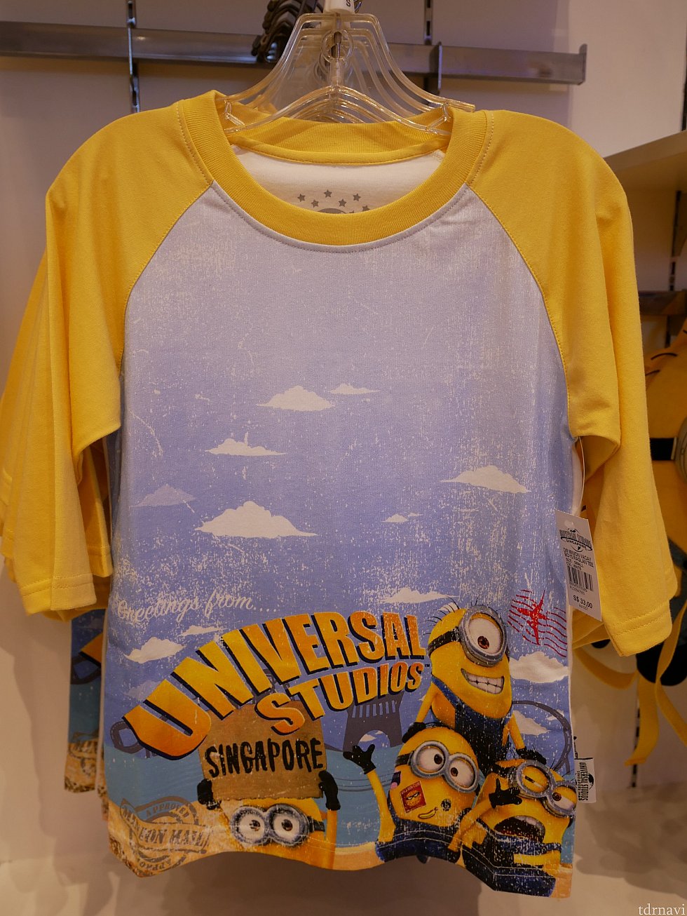 7分丈のTシャツ $33