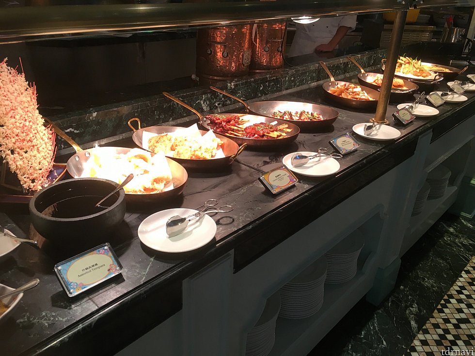 洋風の暖かい料理も多いです