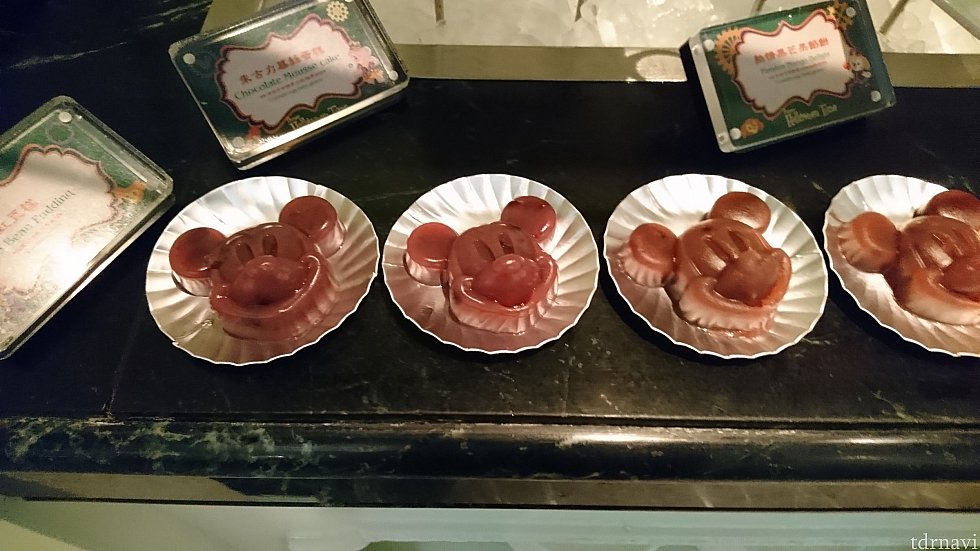 こちらは羊羮?小豆ゼリーでした。