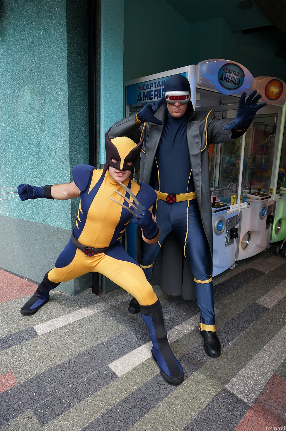 ウルヴァリン&サイクロプス。二人になるとかっこ良さも増します!
