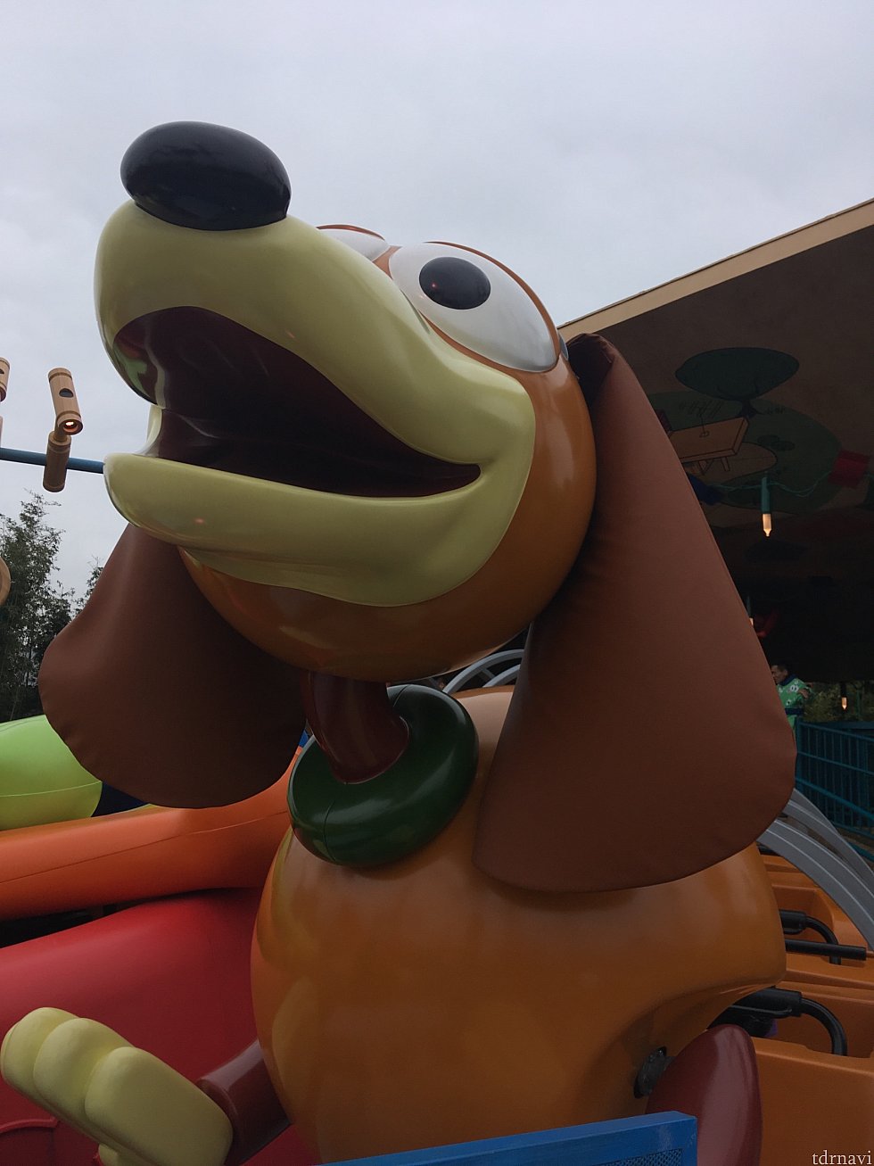 トイストーリーエリアはどこも可愛いです