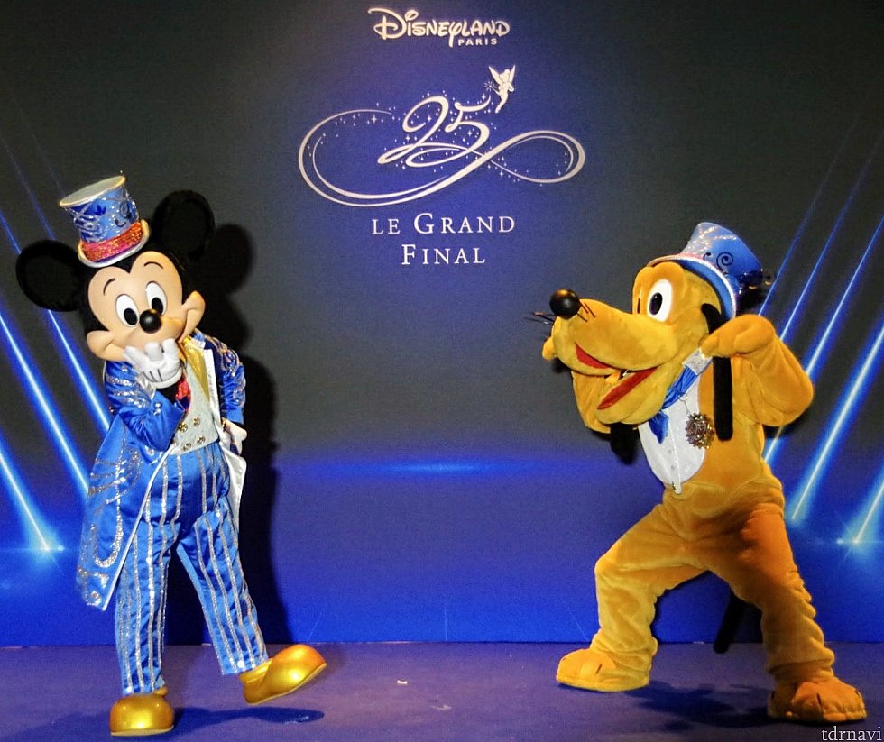 グランドファイナルパーティーでのグリーティング