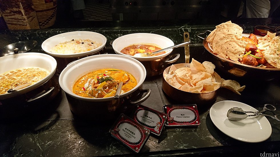 カレーの種類もたくさん!