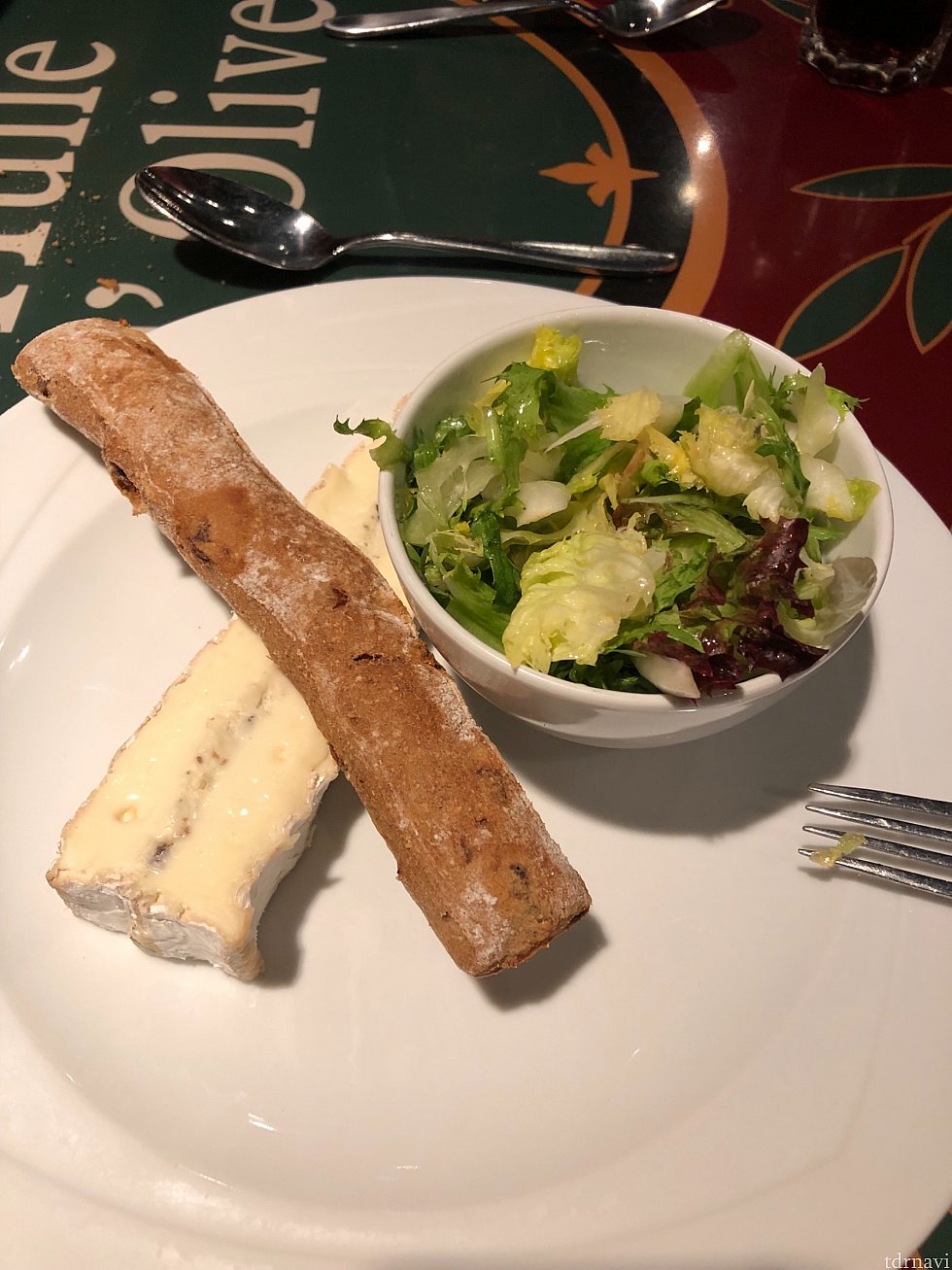デザートです。チーズは