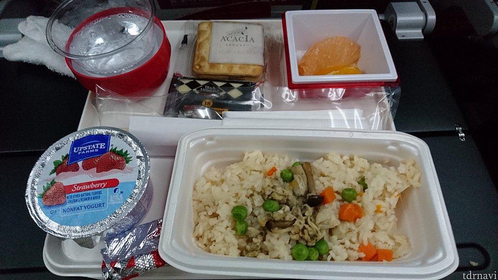 こちらも帰りの機内食です♪