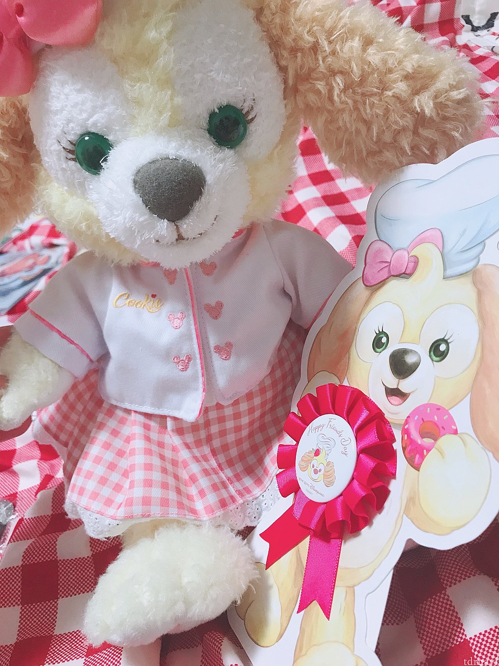 右側のかわいい台紙と一緒に缶バッジが貰えます