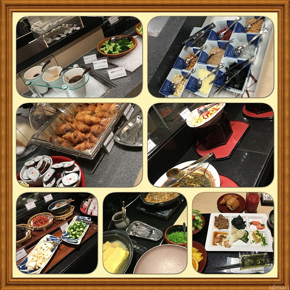 和食のブッフェ朝食利用です。割引券使って1680円でした(^o^)