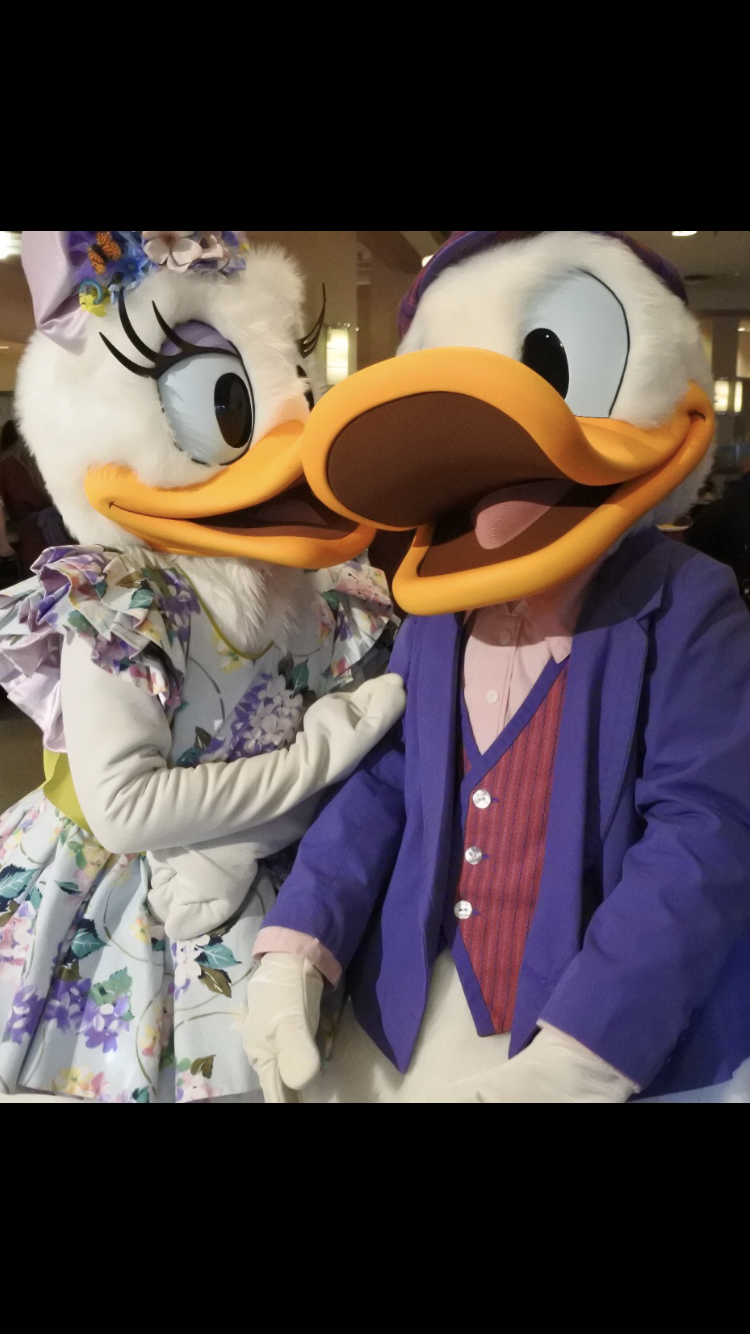 ドナルド好きよとキス
ドナルドはメロメロ💕