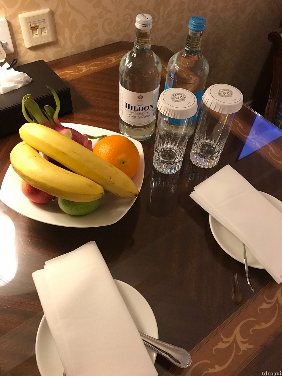 そしてフルーツもありました🍎🍌🍊