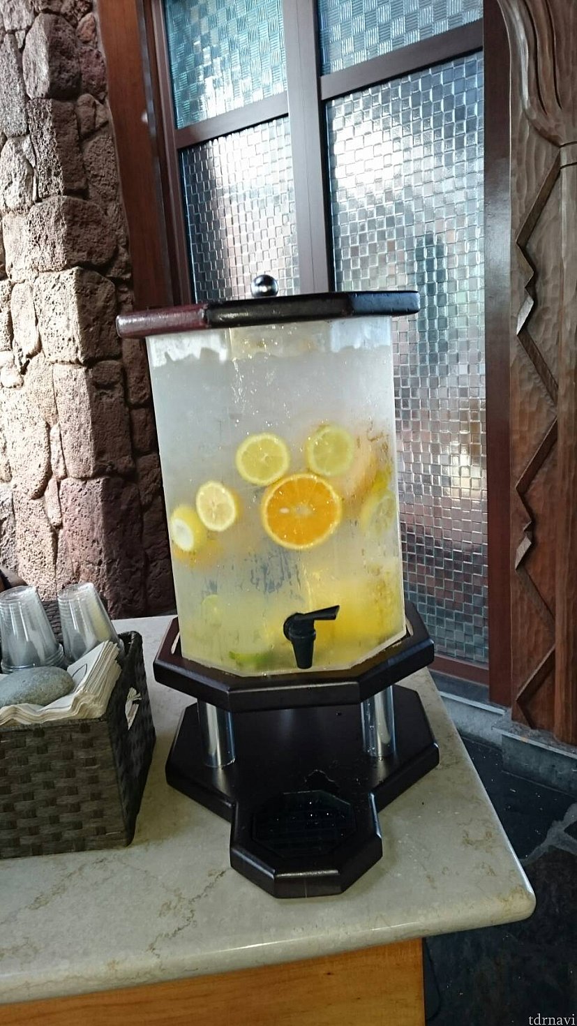 ウェルカムドリンクです!