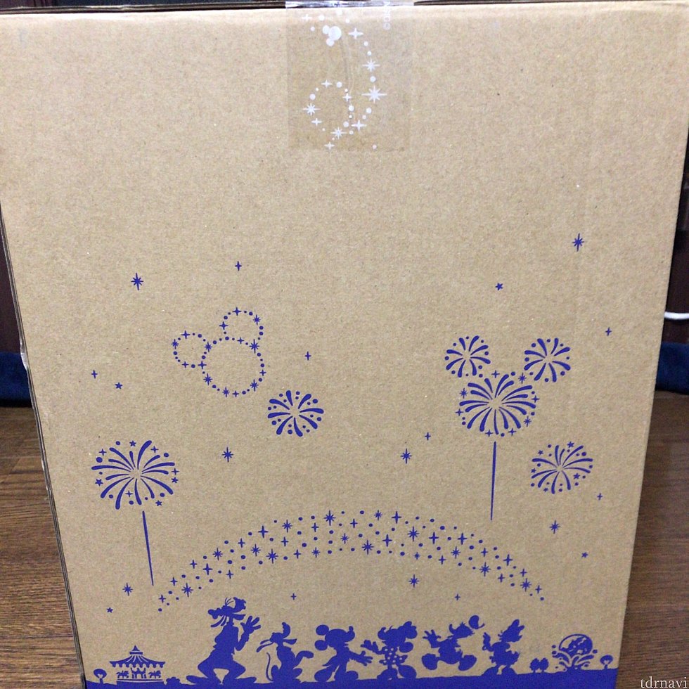 側面も可愛い☆
ミッキーたちのシルエット!