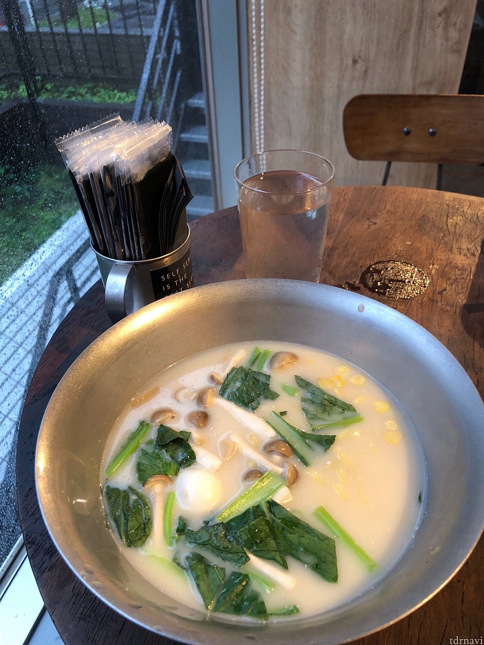 朝からラーメン食べれました🍜