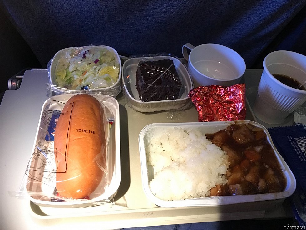 こちらは2食目。特段どちらも食べられない…ということはなかったです