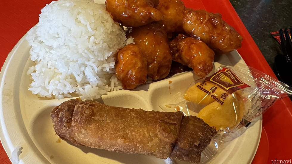 オレンジチキンコンボ