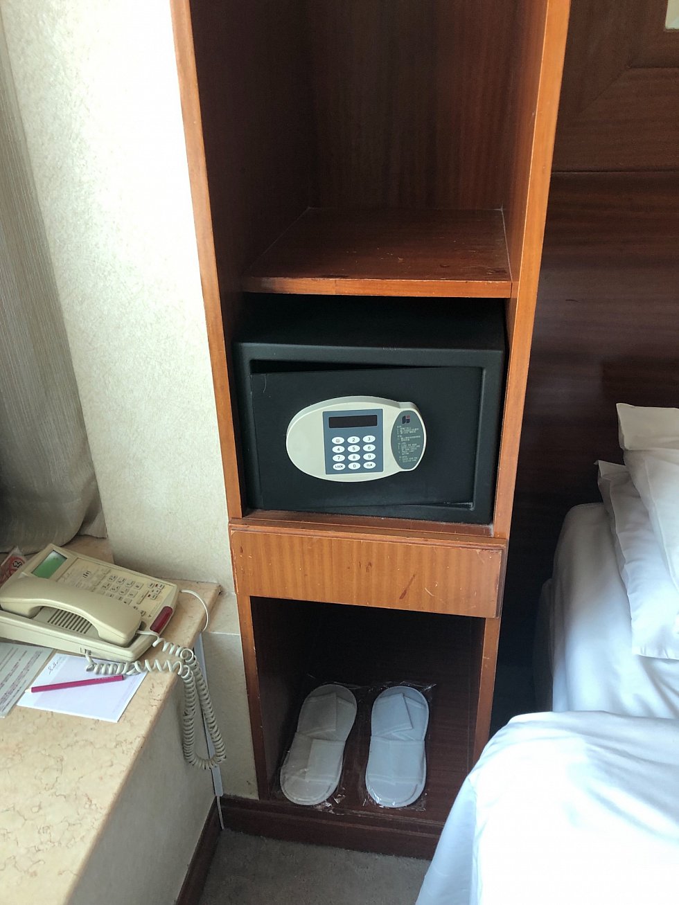 セーフティボックスもあります。