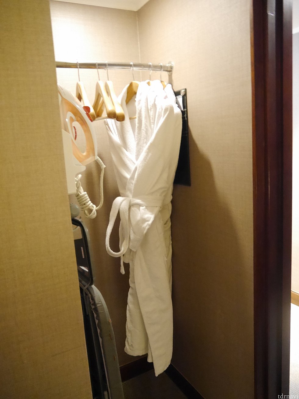 バスローブもありました。