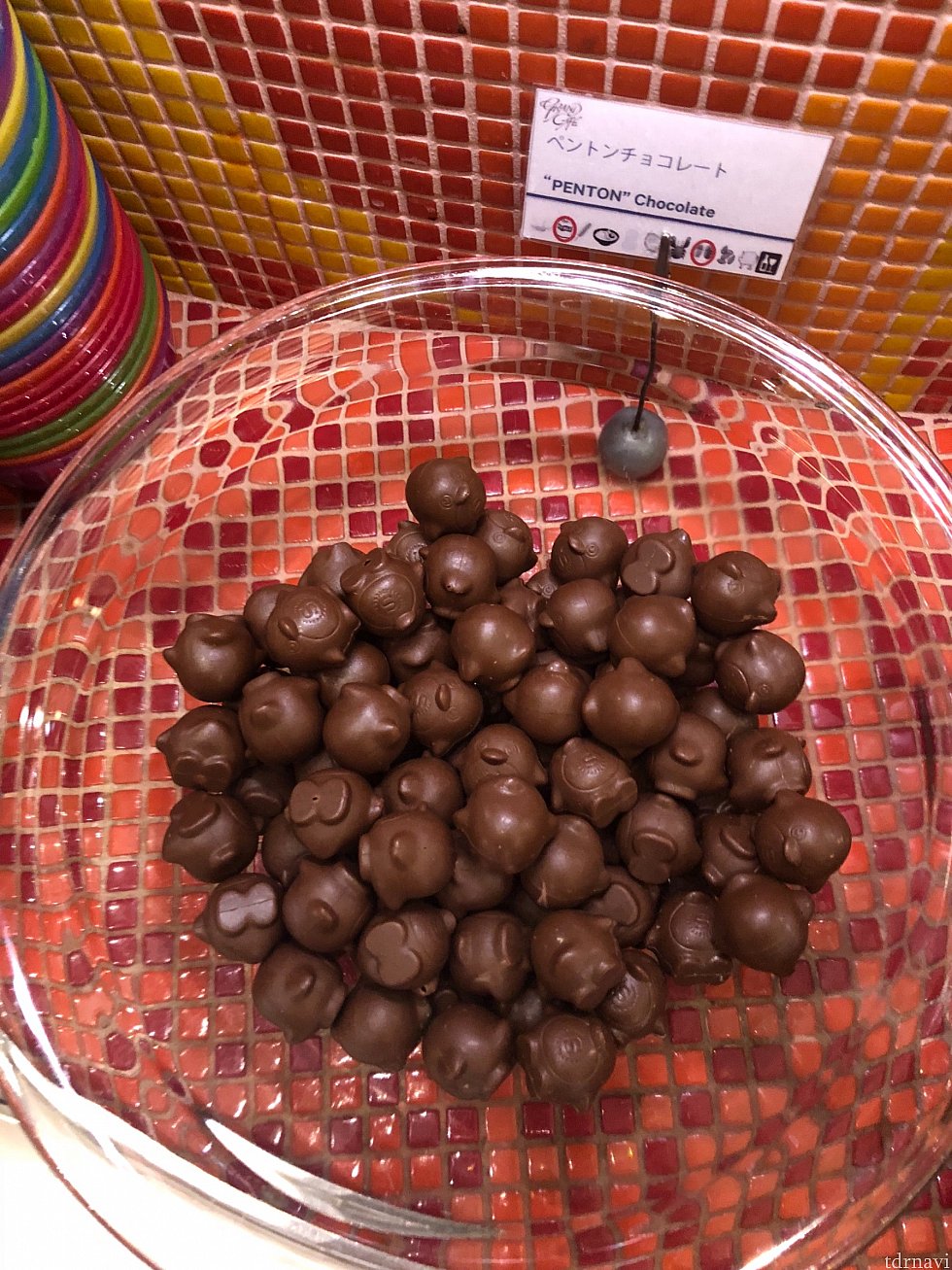 シェラトン名物チョコレート
ペントンチョコレート
ペンギン🐧チョコレート🍫です。