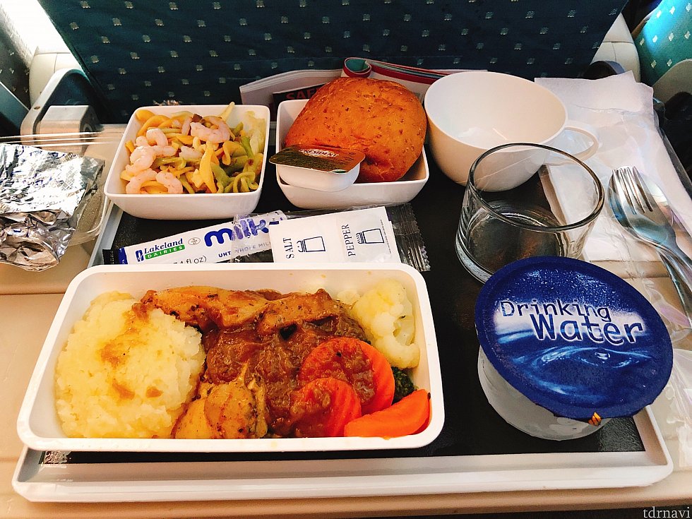インターナショナルメニュー。こちらも美味でした。