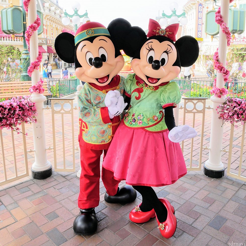 【ガゼポ下】待望のミッキー&ミニー💕