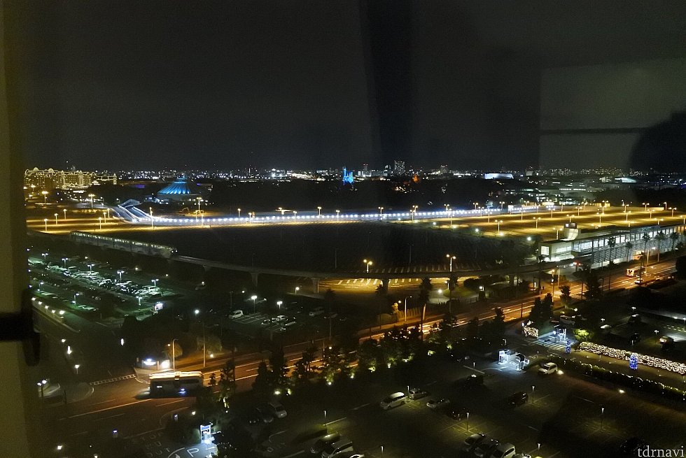 11階のパーク側からの夜景