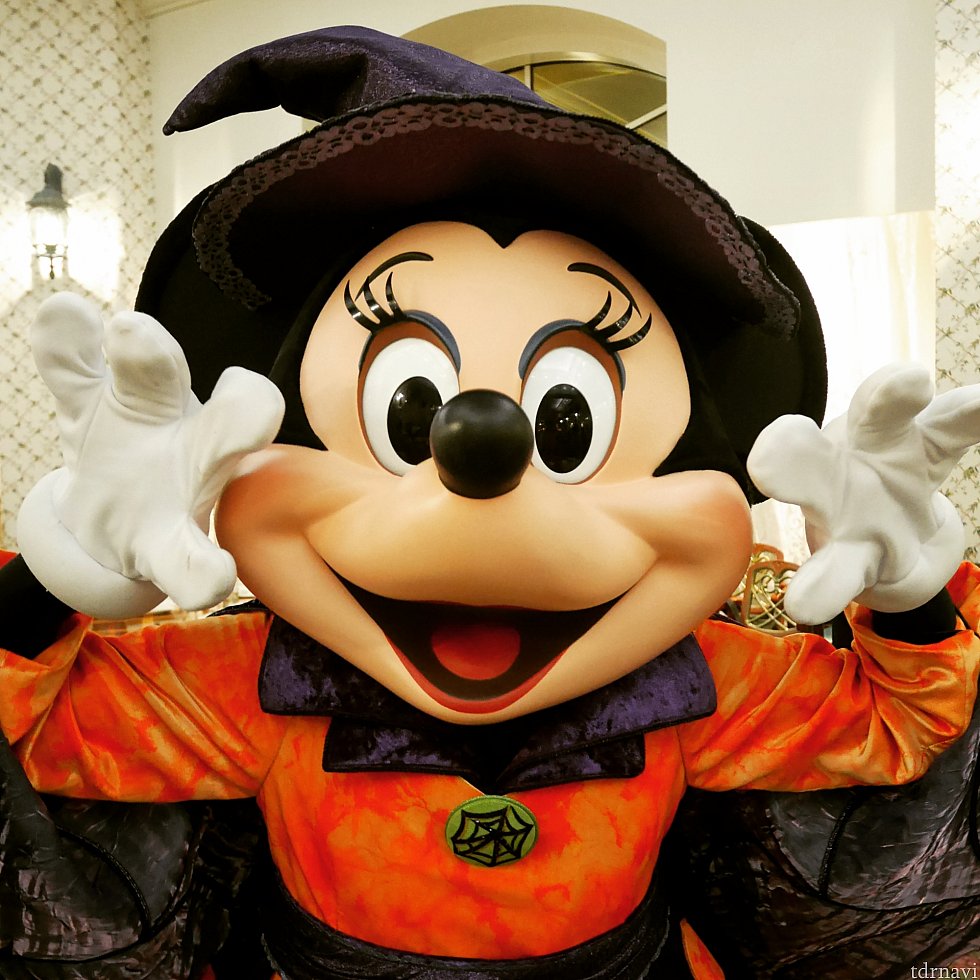 ミニーちゃんはかわいい魔女でした❤
