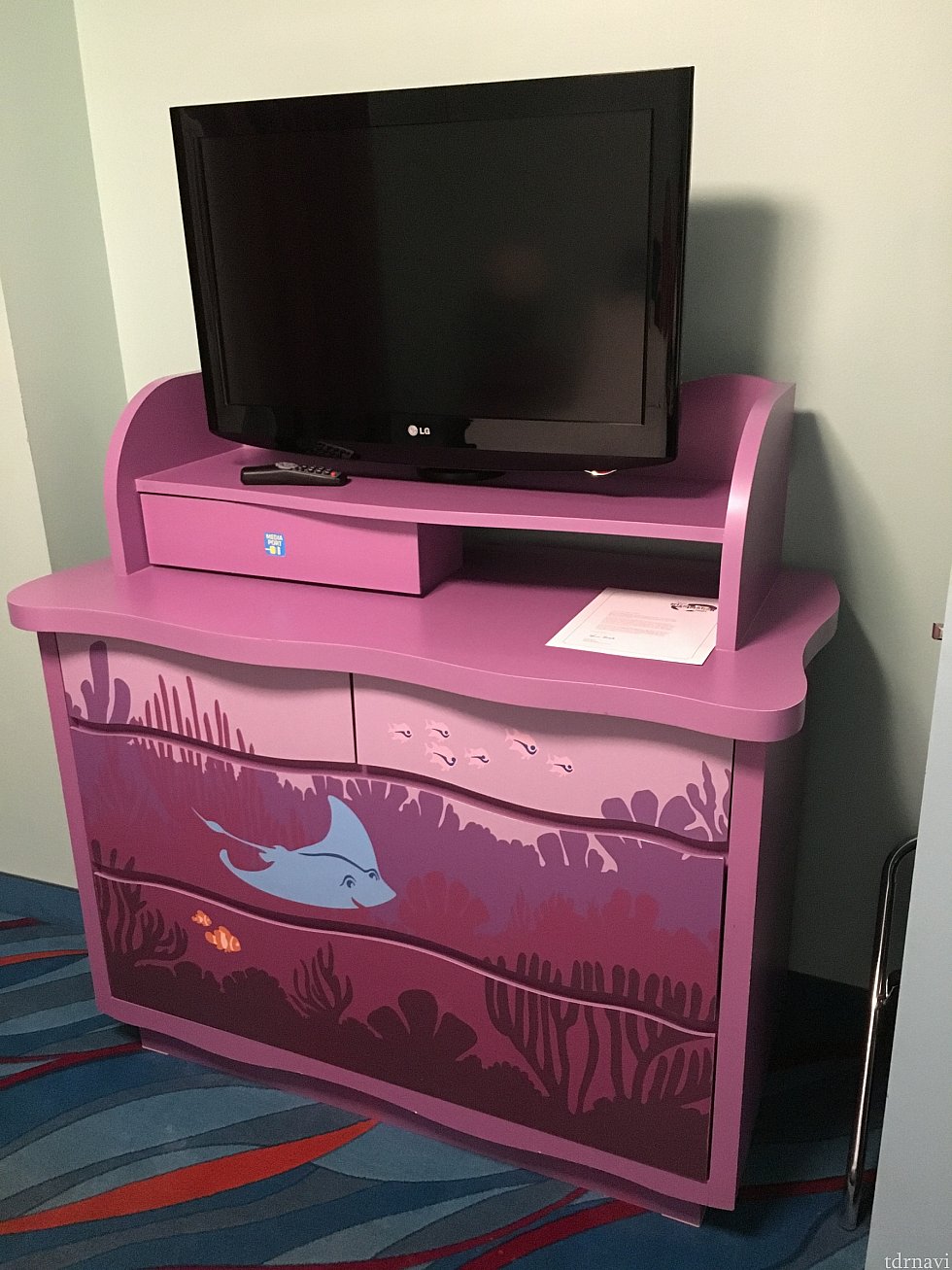 テレビ台もかわいい