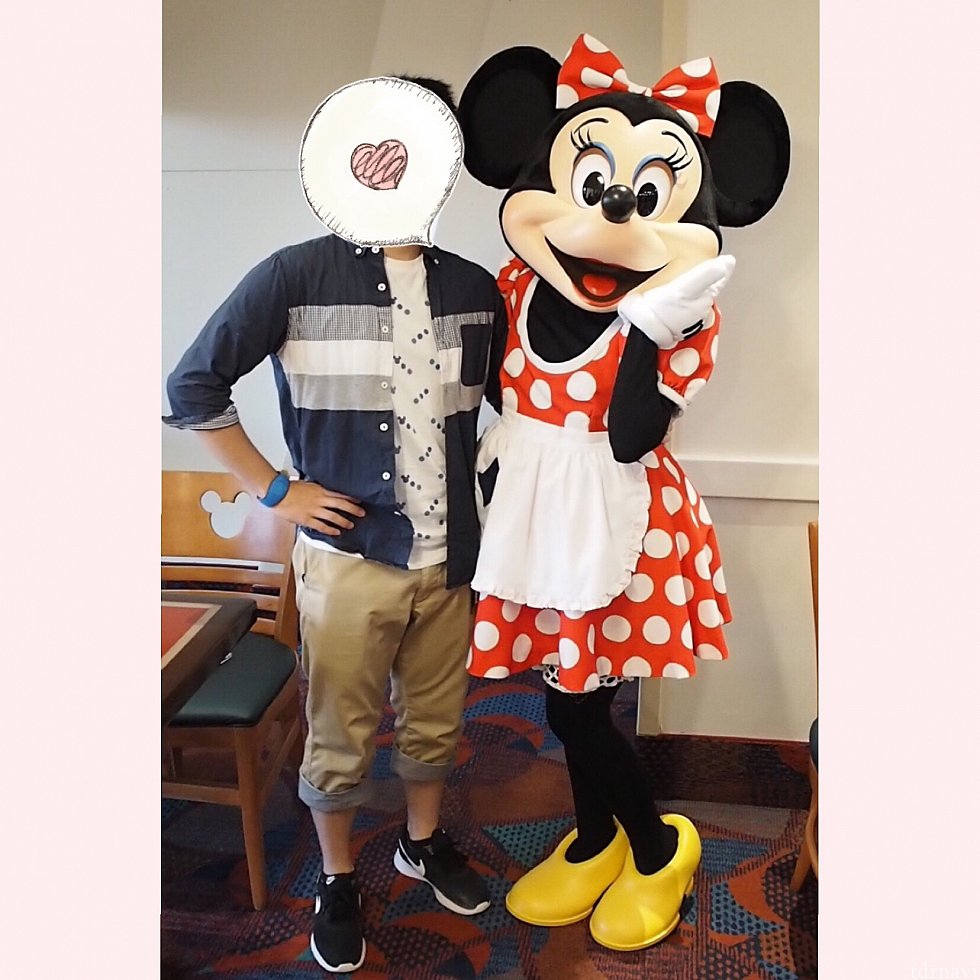 エプロンミニーちゃんがキュートで、つま先から指先まで女の子らしい振る舞いで圧感でした。見習わなくては…