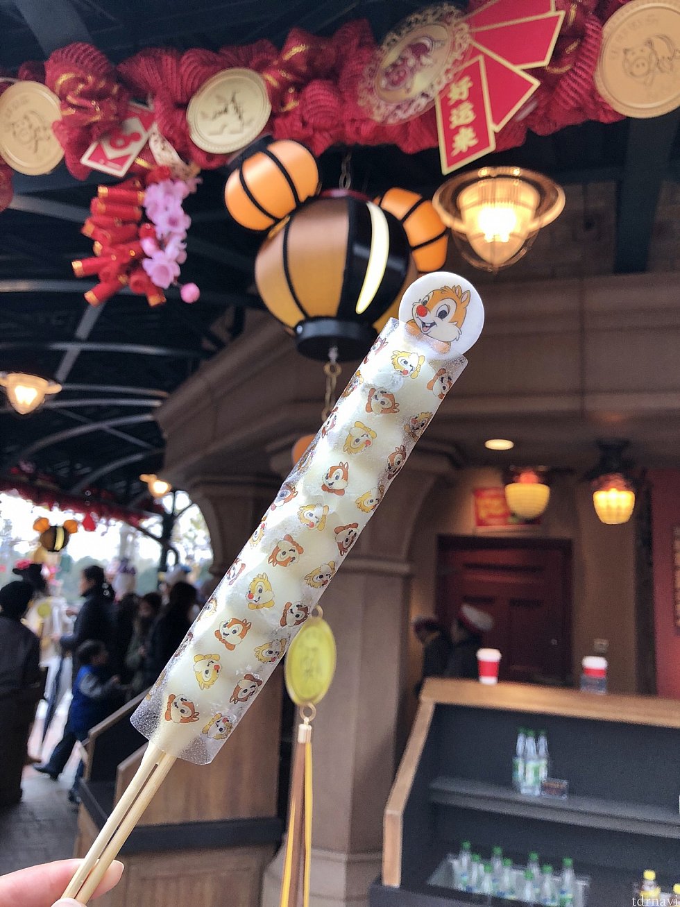 デールの方はホワイトチョコレートコーティング!可愛い♡