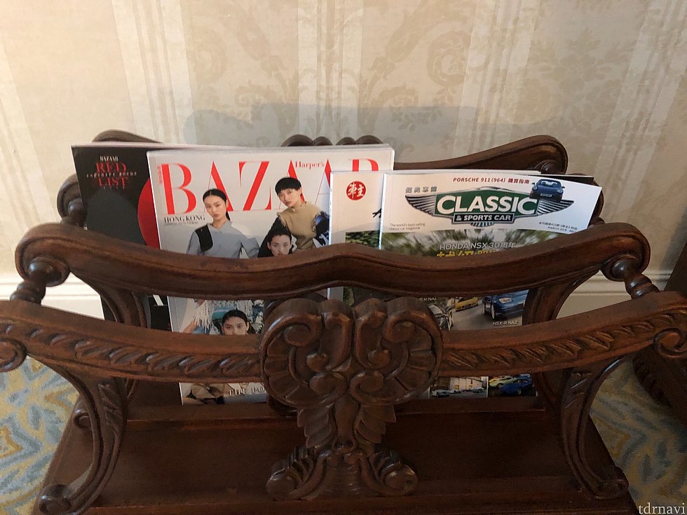 オシャレな雑誌もあります!