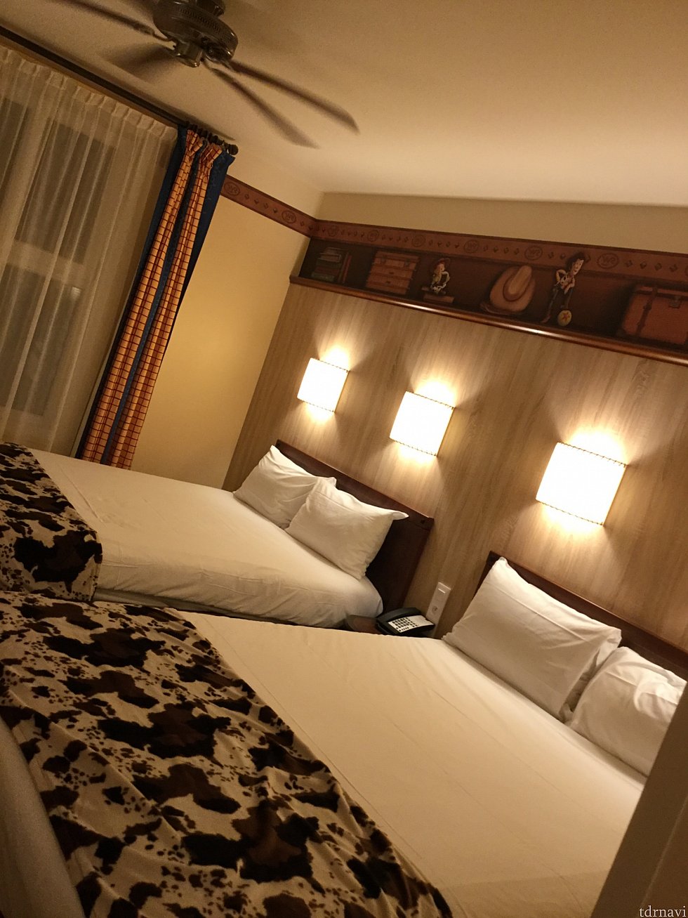 チェックイン時にツイン仕様の部屋に変更して貰えました!
