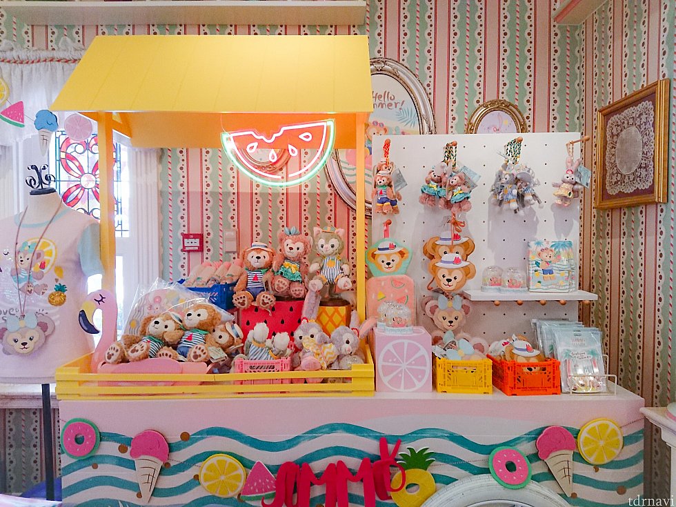 お店のなかには可愛いディスプレイがたくさん!