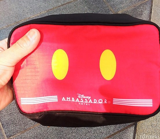 この大きさで多少長さ方向をつぶしてポケットに入ります。