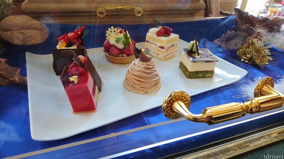 ケーキセットのケーキ😍この中から1つ選びます♪
