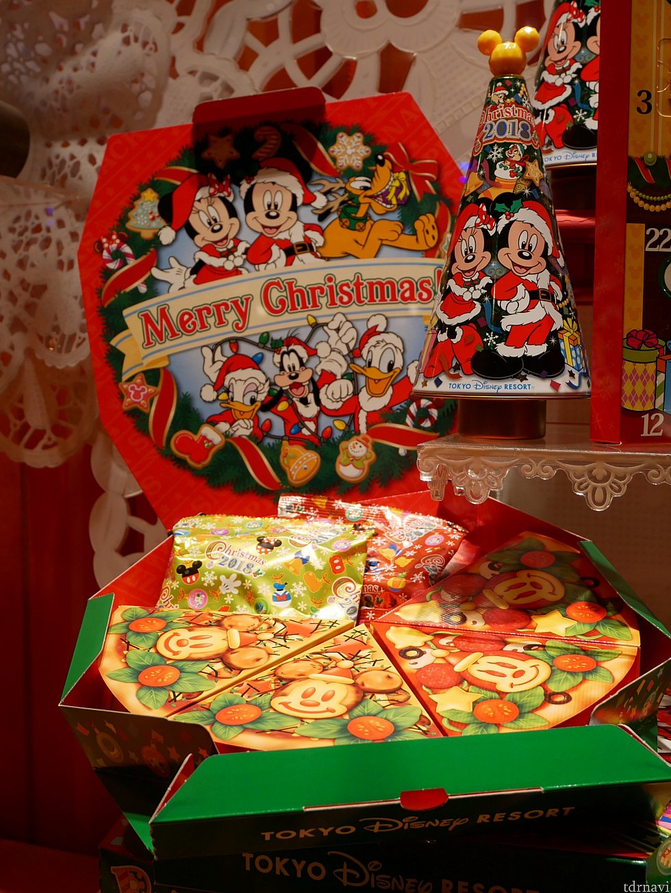 他にもこんなピザボックスのようなお菓子も売ってました😆
1300円