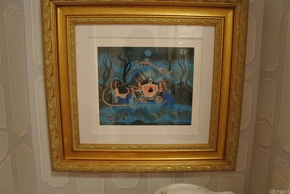 壁の絵も素敵でした!