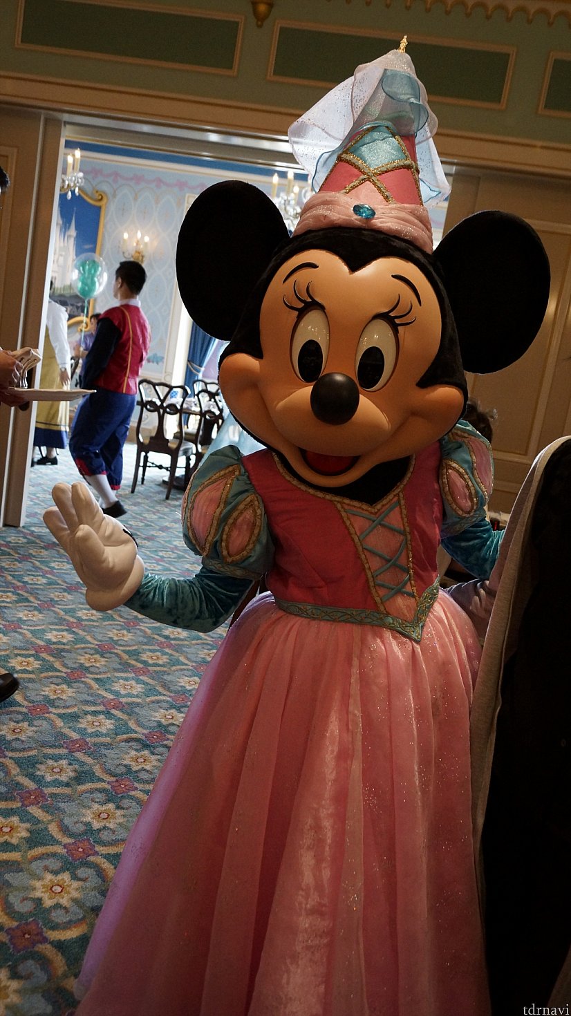 化粧していないミニーさんは可愛すぎます