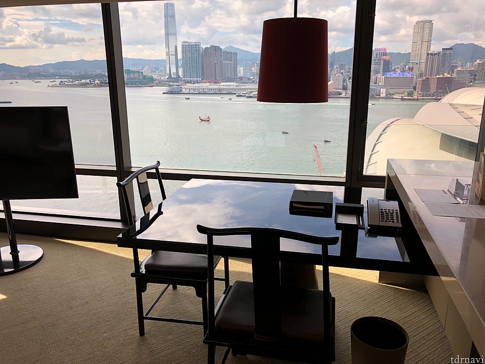 部屋からの景色は文句無し。
