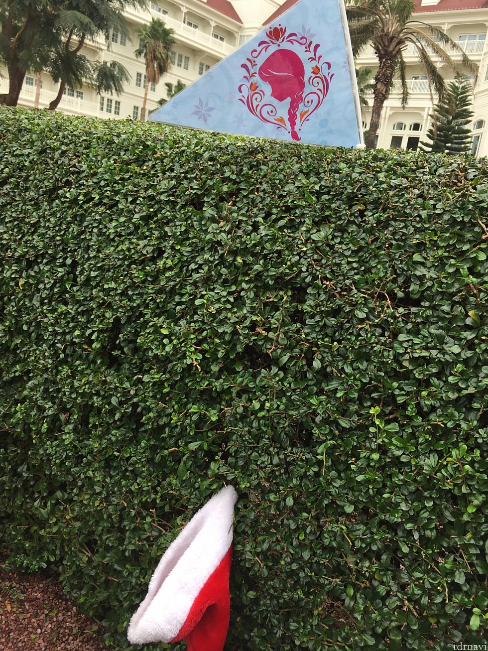 最後のパーツはアナのフラッグ🚩の下に!!